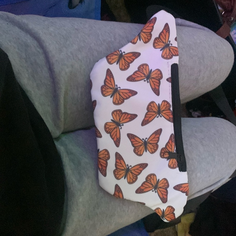 butterfly fanny pack, never been used